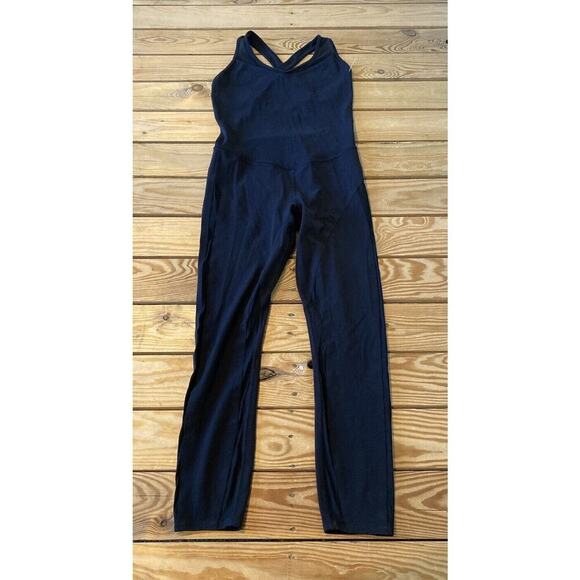 Athleta Formation Bodysuit In Powervita Size XS Women’s Black - Picture 1 of 9